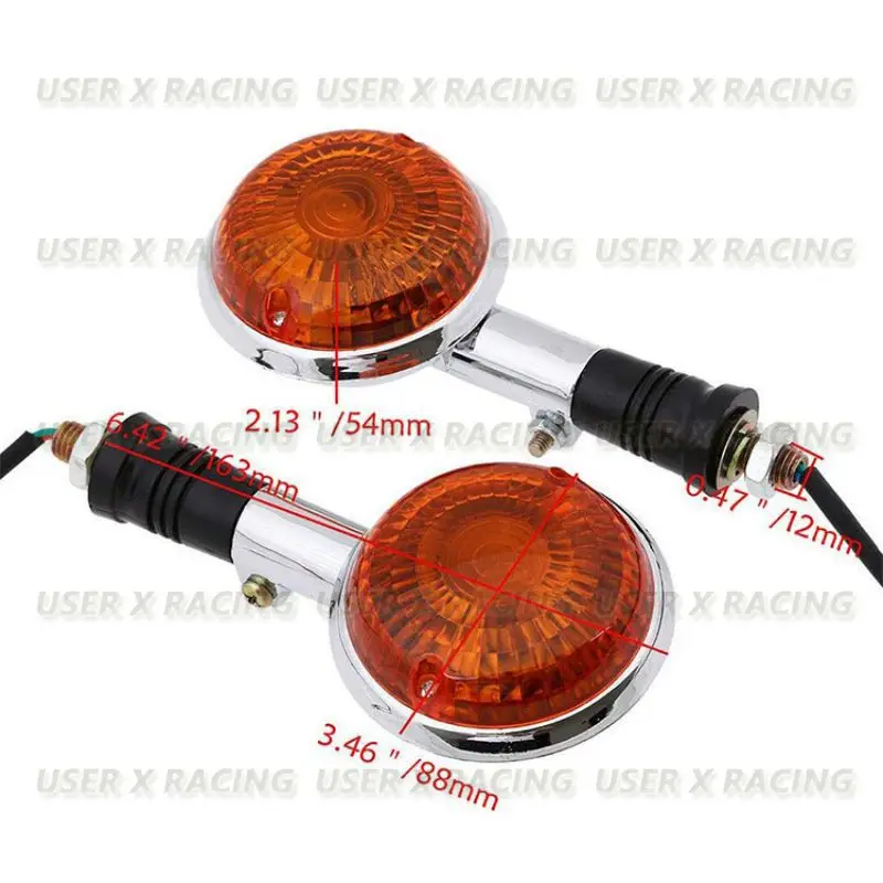 USERX Universal Motorcycle Accessories Turn signal indicator light for Vmax 1200  XJ700   XJ700X