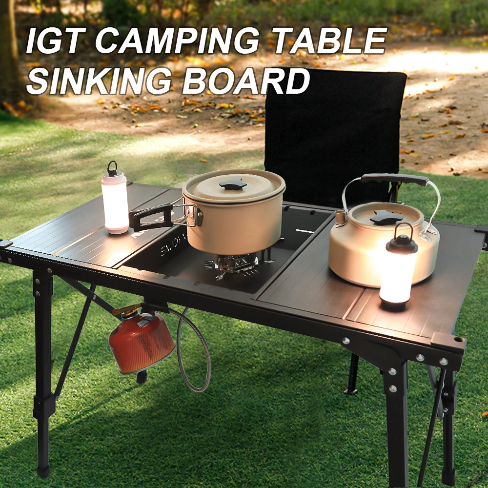 

Camping IGT Table Board Outdoor Stove IGT Unit Board 1 Units Board Designed for Camping Burner IGT Table Accessories Stove Plate