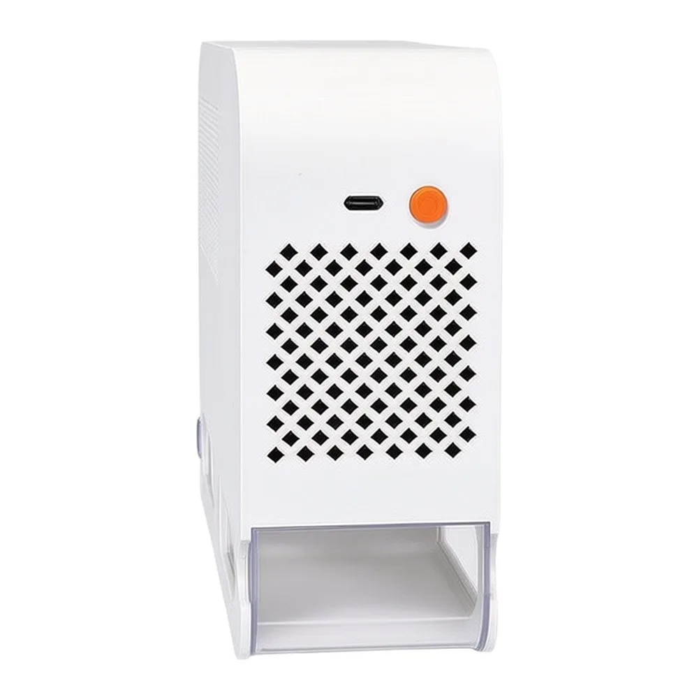 Bird Feed Shell Blowing Machine 20x16x7cm Plastic Separation Device with Two Drawers for Clean Feed Processing