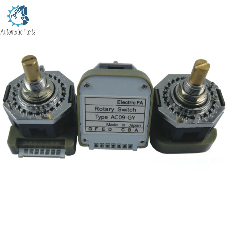 AC09-GZ AC09-RX AC09-RY Rotary switch For Operation panel Mode/Feedrate override /papid traverse/Spindle override