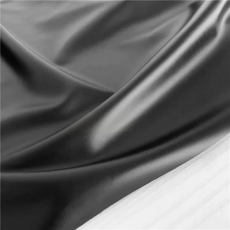 Waterproof Bedspread Anti Fouling and Easy To Clean High Quality Pure Bed Cover Black PVC Household Bedding Protective Cover