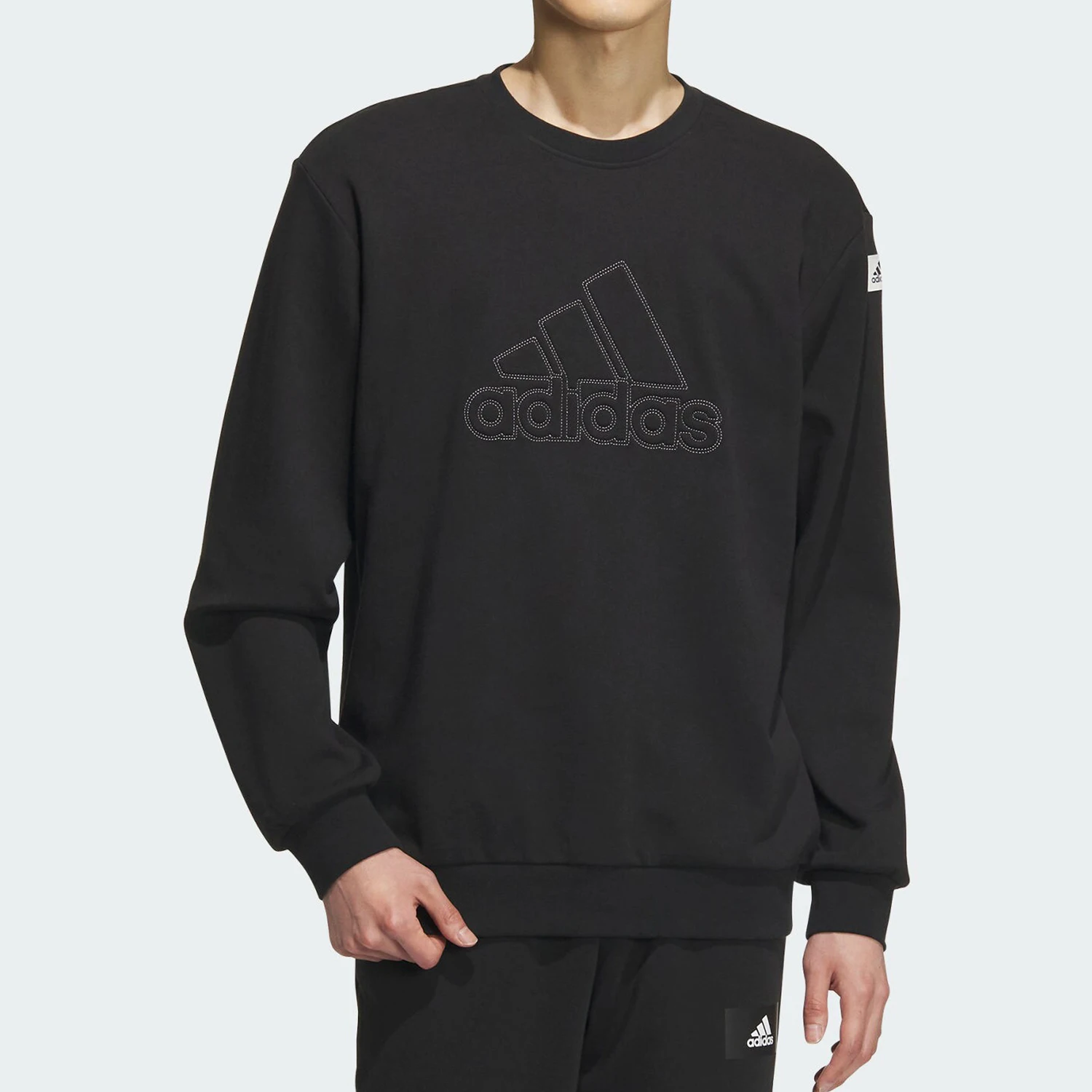 

Оригинальная мужская простая и стильная спортивная одежда Adidas с круглым вырезом IK2794