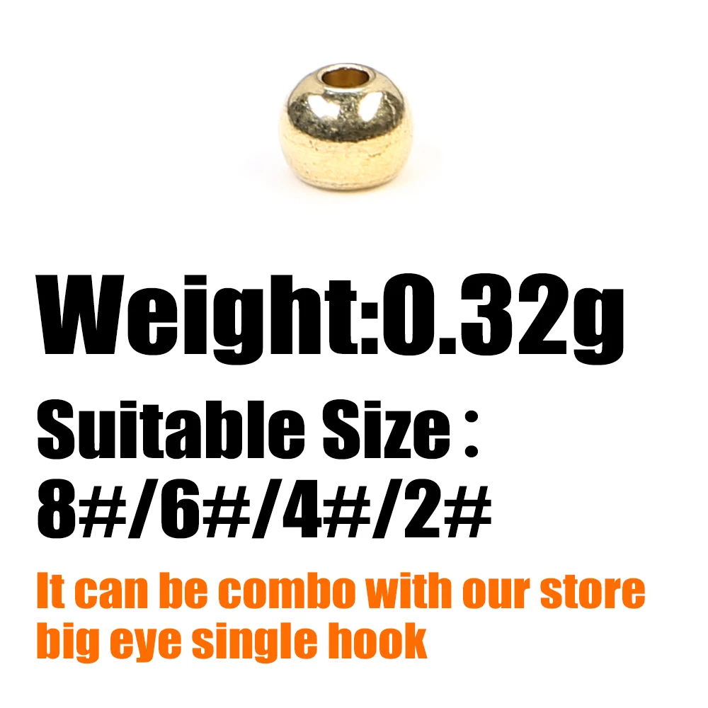 B&U Micro Sinker DIY für Jig Head Fishing Big Eye Hooks Bullet Weights Soft Lure Group 0,19 g/0,32 g/0,48 g/0,76 g Haken verschlimiert – Detail 4