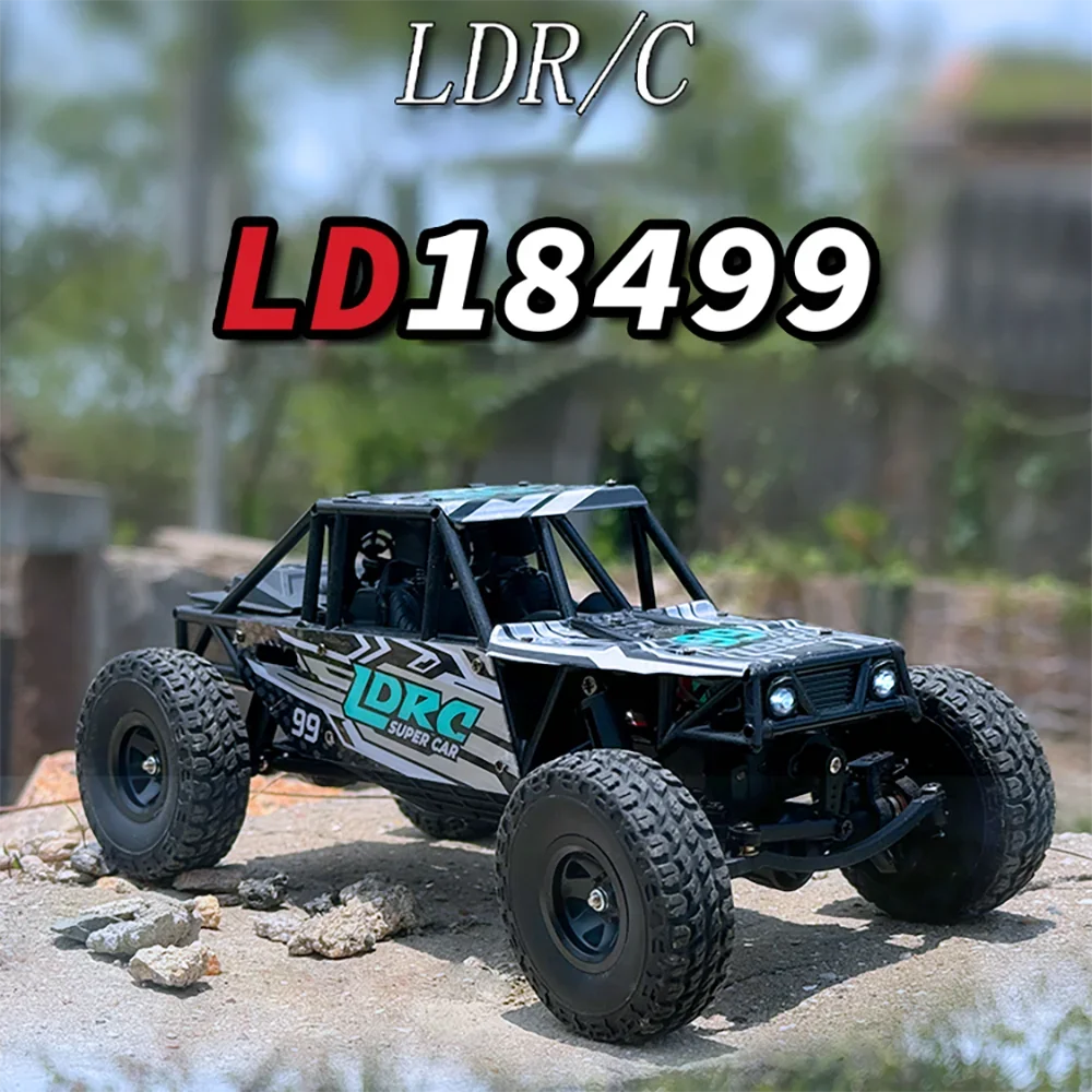 

1/18 LD18499 RC Car 4x4 Remote Control Climbing Crawler 2.4G 4WD Off-road Electric Vehicle Toys for Children Kids Gifts