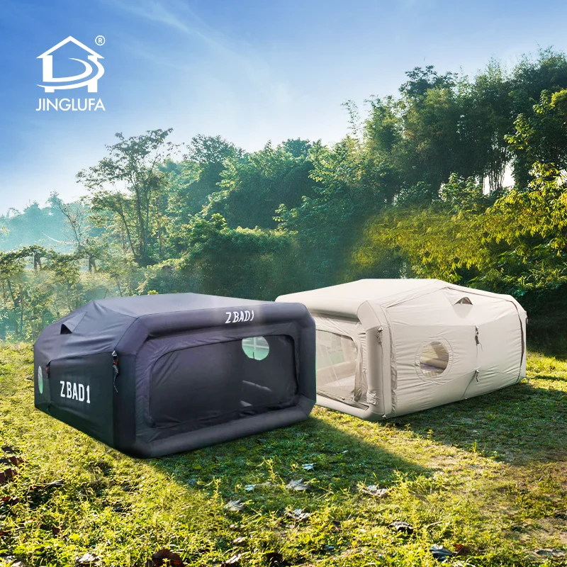 

New Inflatable Tent Easy Setup 2 People 4 Portable Hiking Folding Outdoor Inflatable Tent