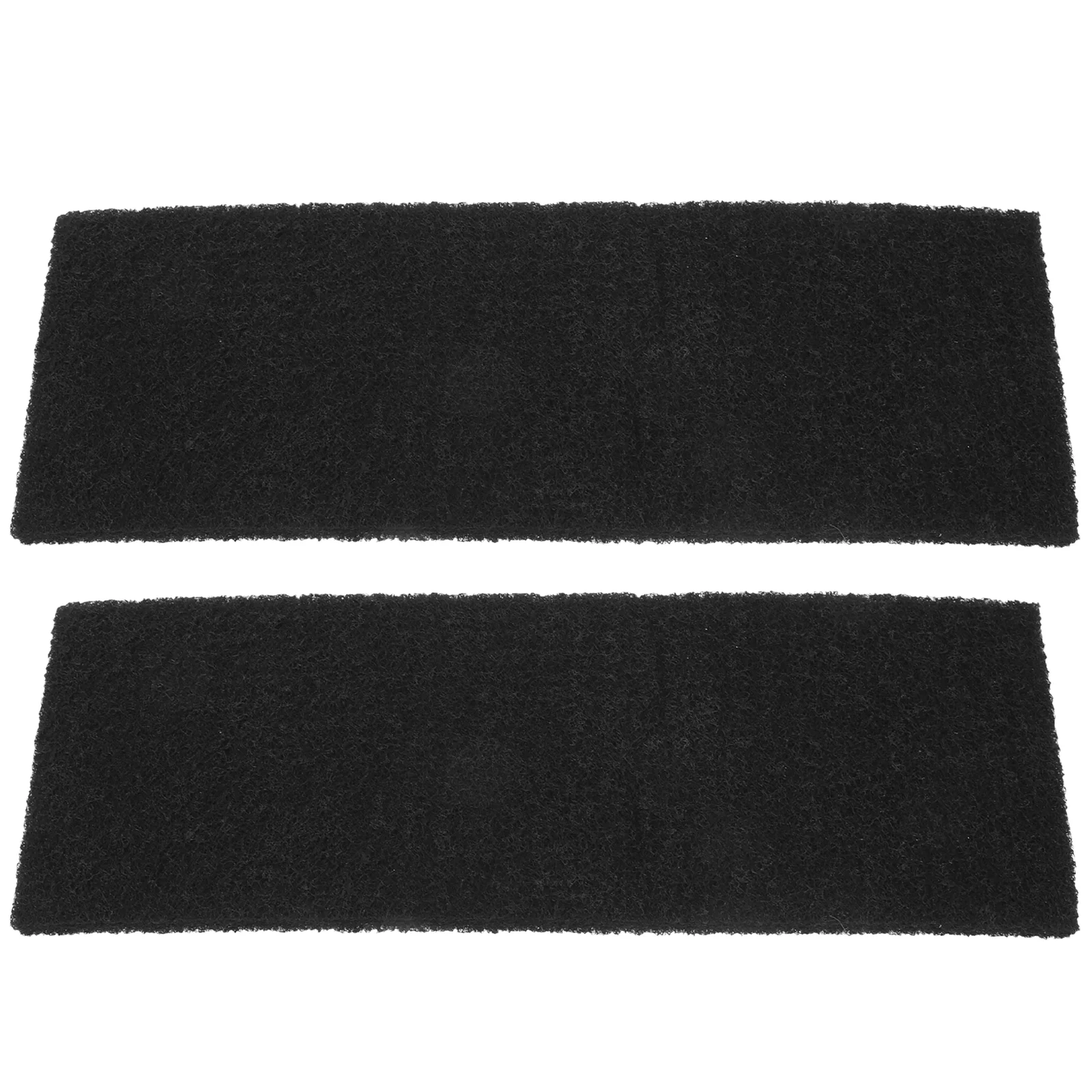 

2 Pcs Cat Litter Box Filter Cotton Pad Replacements Replaceable Mat Pans Activated Carbon Pads