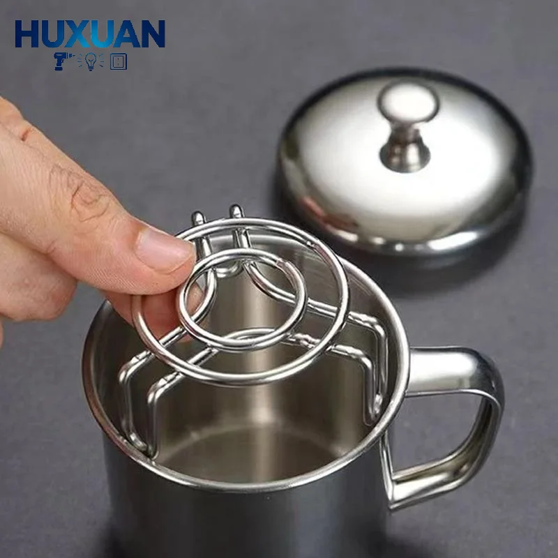 2pcs Ultra Mini Steaming Rack Small Stainless Steel Height And Height Small Leg Rack Health Pot Thermos Cup Small Pot Rack 2size