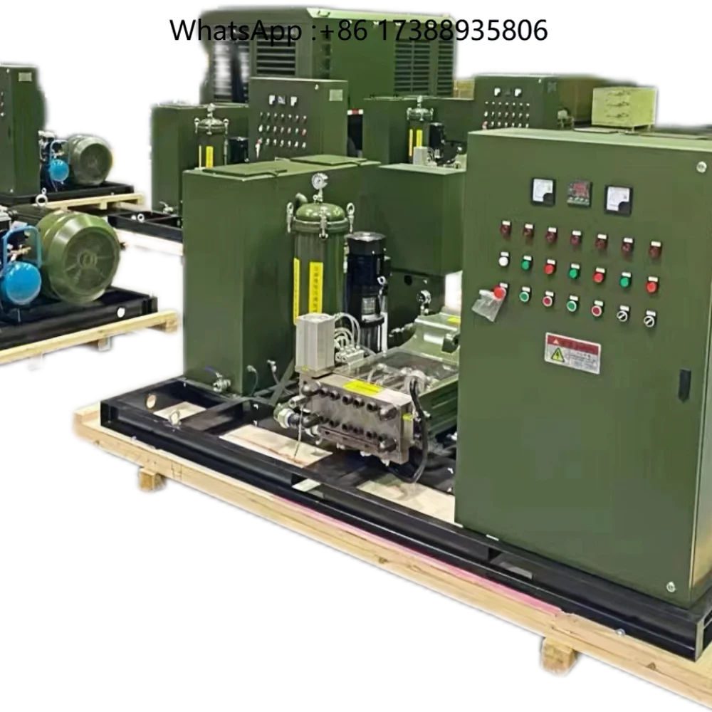 High Pressure Pump Plunger Pump and UH Pressure Cleaning Unit for Rust Paint Removal and Pipe