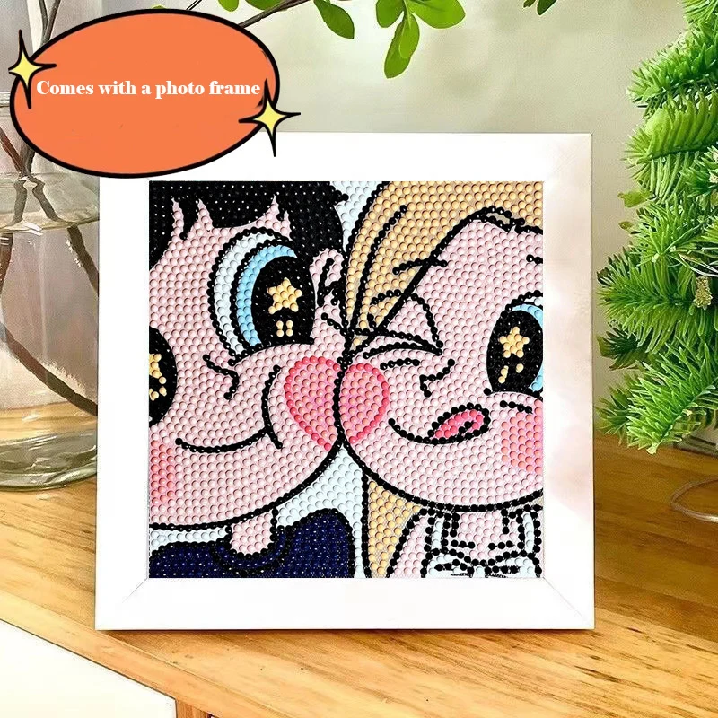 Diamond Painting Kit Cartoon Character 5D DIY Mosaic Picture Crafts Art Hobby Diamond Embroidery Cross Stitch Home Decor