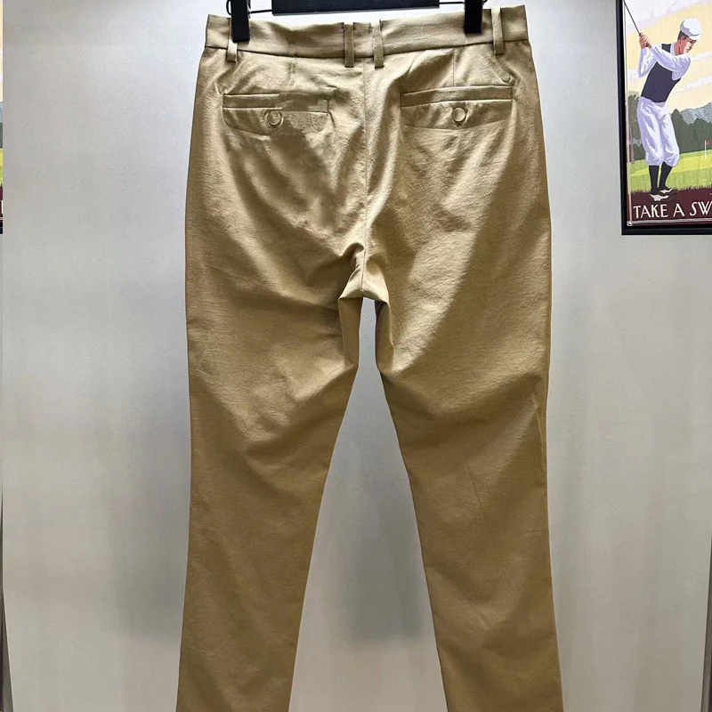 Men's Golf Clothing Pants 2024 Autumn/winter New Golf Casual Sports Versatile Large Pocket Straight Leg Pants