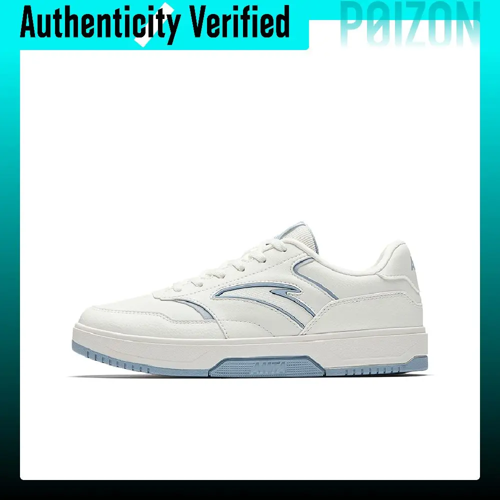 Anta Hundred Rivers Low top Skateboard Shoes Women's White Blue 122548013-2