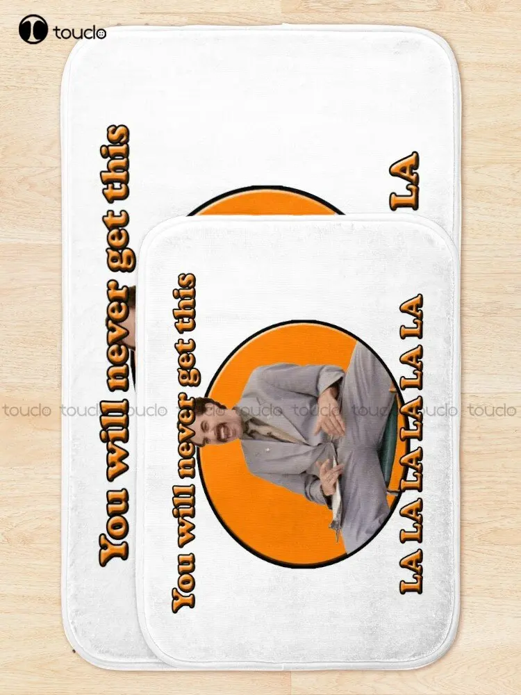 Borat, You Will Never Get This Bath Mat Meme Bathroom Mat Black Carpet