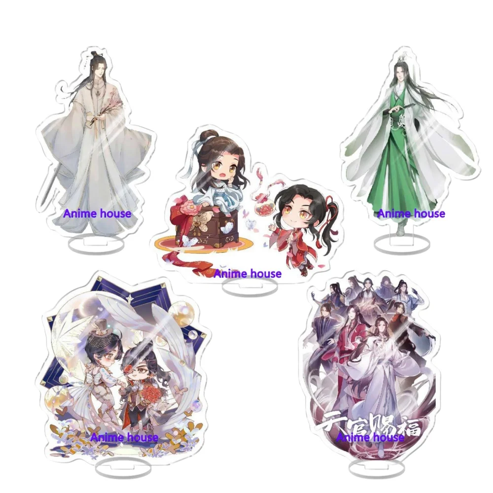 Anime Heavenly God Blesses The People Tian Guan Ci Fu Acrylic Stand Model Cartoon Figures Fans Collection Series Gifts