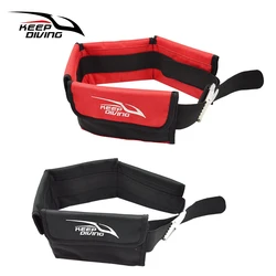 1 pcs Adjustable Scuba Diving Weight Belt Pocket  With Stainless Steel Buckle Diving equipment accessories