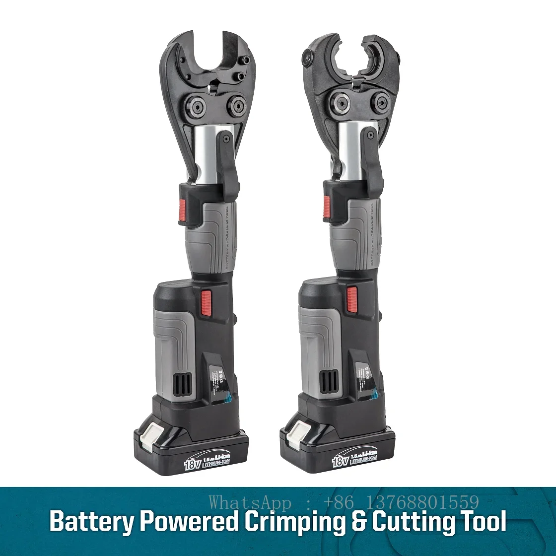 ZUPPER PZ-300C 2 In 1 Cable Wire Stripper Battery Powered Hydraulic Crimping Tool Cordless Cutter