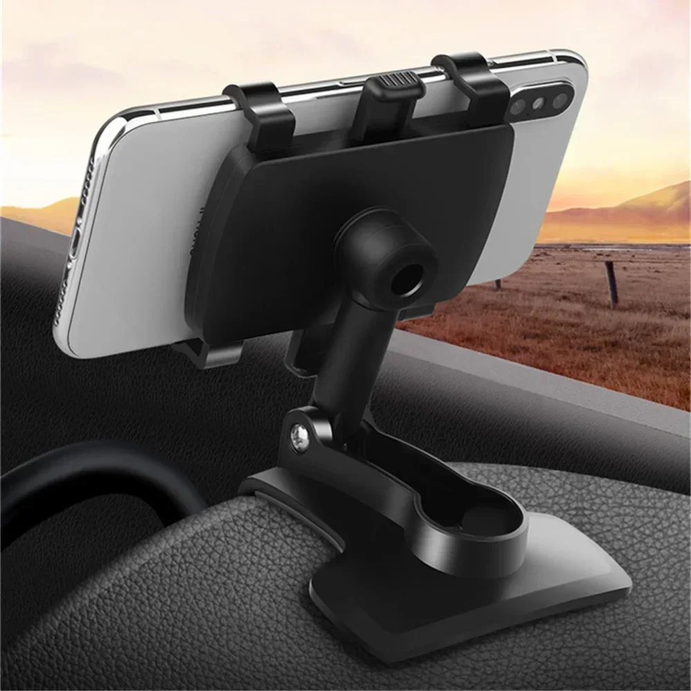 Universal Car Phone Holder Stand Dashboard Car Clip Mount GPS Display Bracket Car Mobile Phone Support For iPhone Samsung Xiaomi