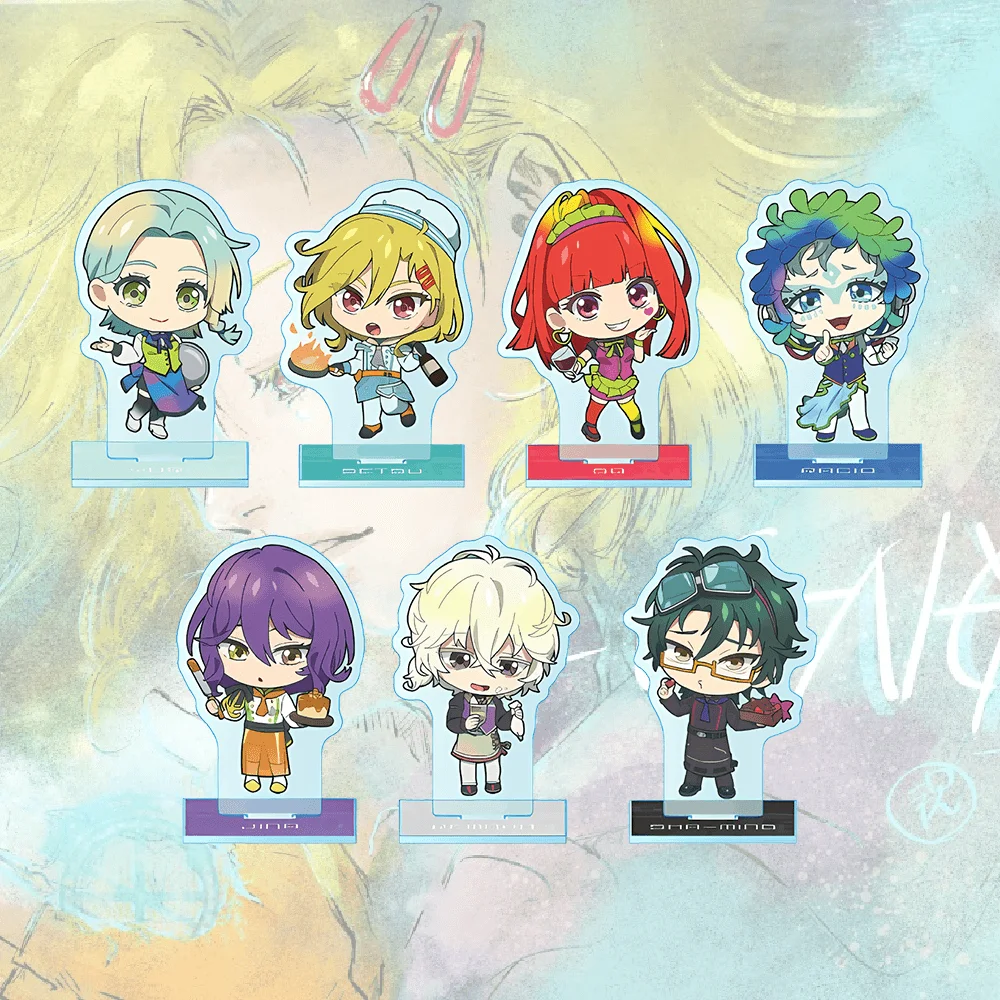 

Gnosia Yuri 10cm Acrylic Stand Keychain game table display collectible present fan merch figure decor souvenir