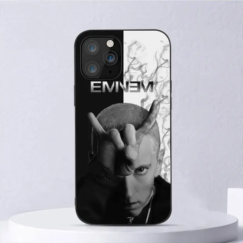 Rapper Eminem Phone Case For iPhone 11 12 Mini 13 14 Pro XS Max X 8 7 6s Plus 5 SE XR Shell