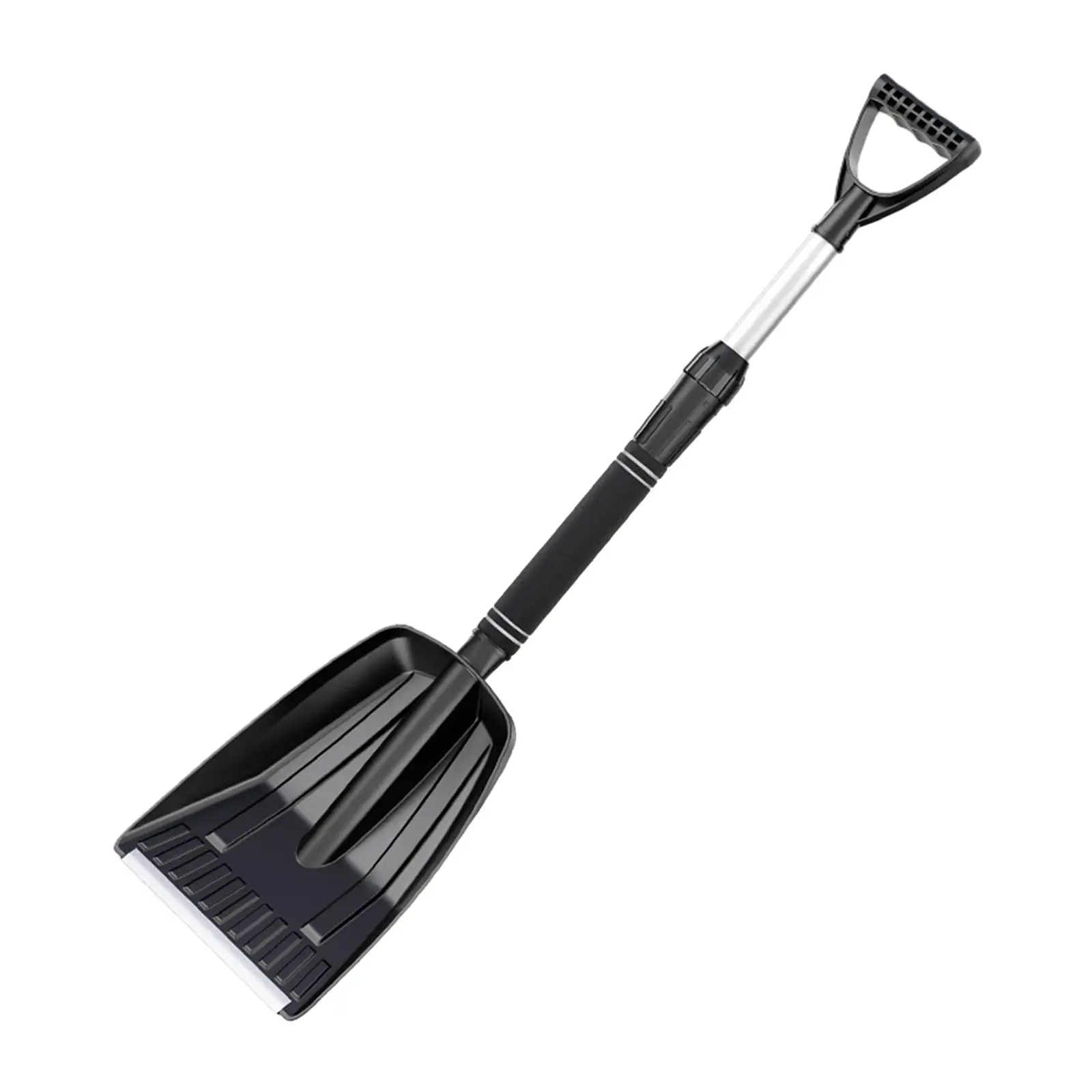 Car Snow Tool Snow Removal Tool Aluminium Alloy PP Winter Car Accessories Retractable Snow Tool Detachable for Suvs
