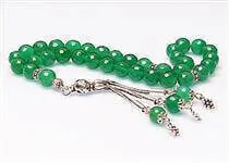 IQRAH Agate Stone Rosary (925 SETTING SILVER 8mm)