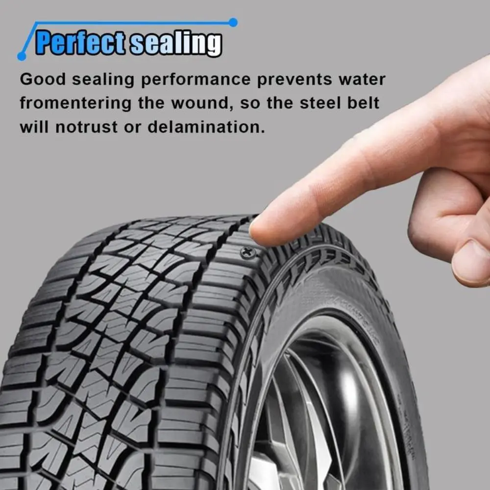 

10/20/30/40/50PCS Rubber Car Vacuum Tyre Repair Nail Kit Mushroom Nails Car Tire Accessorie Tire Repair Rubber Nails Kits