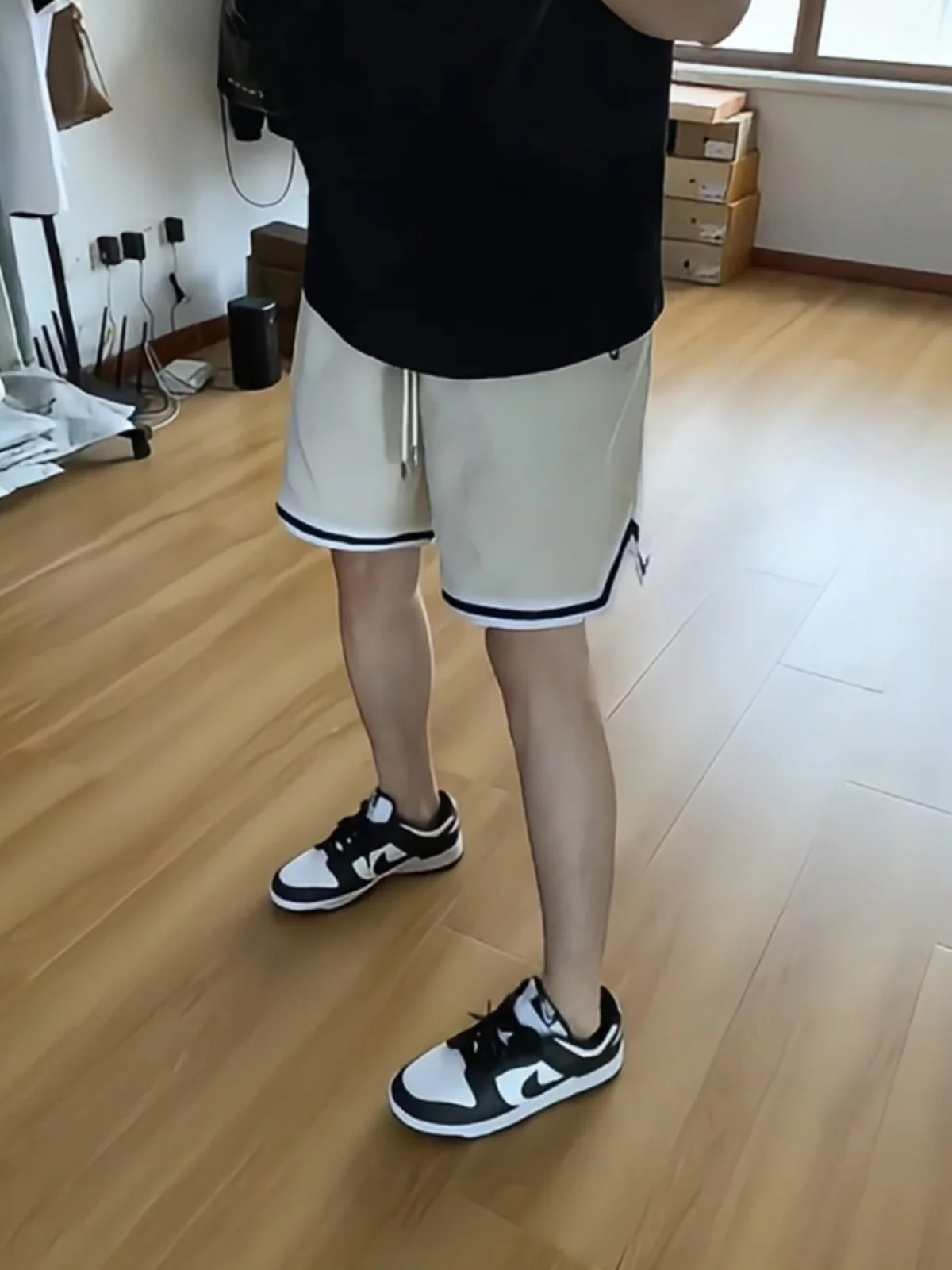 

Американские баскетбольные шорты для мужчин, летние, в стиле High Street Vibe, повседневные, модные, брендовые, летние спортивные штаны