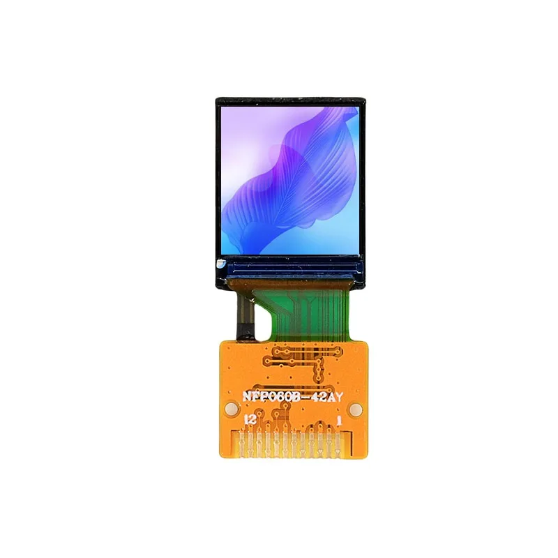 0.6" Inch Small Size IPS TFT Color Screen 128x150 SPI Interface with ST7735P3 Full View Display Module 12P Pins