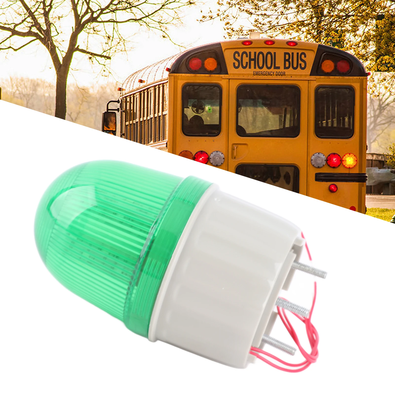 ZK20 BERM Warning Light LED Lamp Sound and Lighting Alarm Equipment BEM‑2071 5W 220V AC