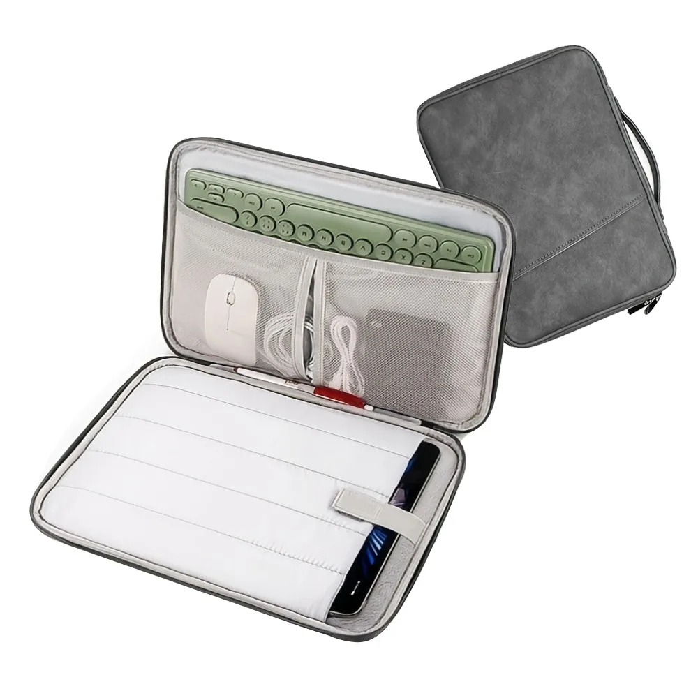 Dual Storage Portable Sleeve Pouch Soft Shockproof Cover Case For OnePlus Pad 3 OnePlus Pad 2Pro Oppo Pad 4 4Pro 13.2 inch