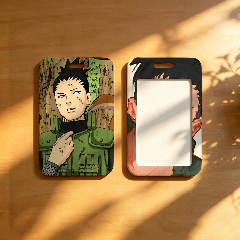 N-Nara Shikamaru NFC Contactless Sliding Card Sleeve For Student Cards, Bus Cards, ID Cards, And Work Permits