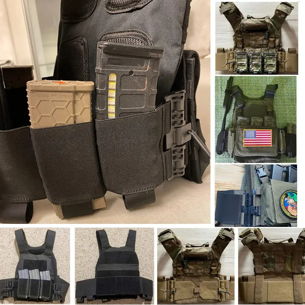 التكتيكية Cummerbund غطاء الخصر FCSK سترة الإفراج السريع غطاء العالمي لوحة الناقل مرونة تحويل سترة والعتاد الملحقات #5