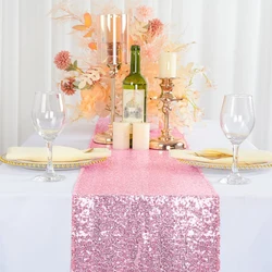 Sequin Table Runner Glitter Table Runner 30*180cm for Wedding Party Birthday Bnaquet Hotel Home Table Decor