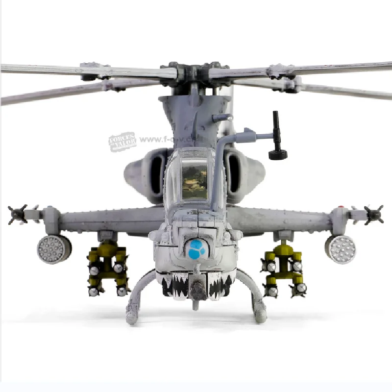 1/72 Scale U.S Helicopters AH-1Z Viper Fighter Diecasts Collectible Aircraft Model Metal Miniatures Christmas Gift Toys For Boys