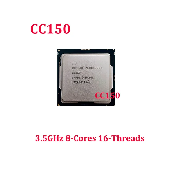 Used CC150 SRFBT 3.5GHz 8-Cores 16-Threads 14nm 95W 9th Gen CPU LGA 1151