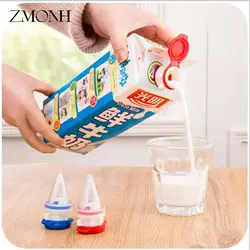 2 Pieces Spout Pourer Silicone Milk Bottles Drink Bottle Splitter Beverage Changeover Caps - Keep Drink Cool And Fresh