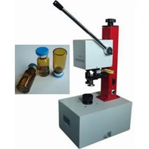 KFJ-1035 Tabletop Oral Liquid Aluminum Screw Cap locking Machine 10ml Vials Capping Machine