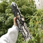 Natural Fluorescent Agate Crystal Quartz Energy Tower, For Spiritual Healing, Home Decoration, Purification And Meditation, Dema