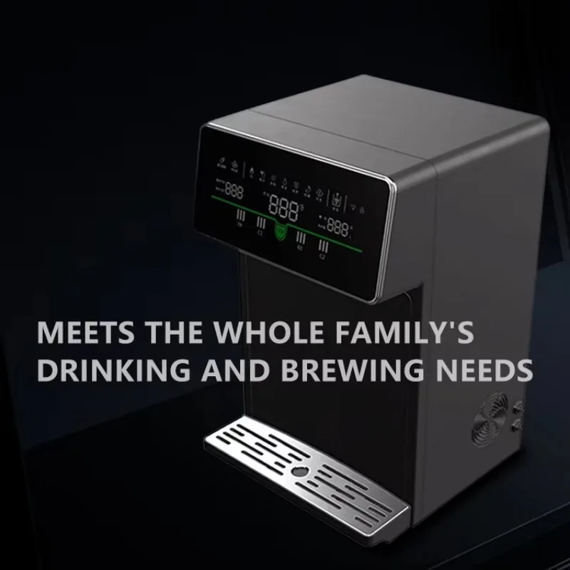 Smart Electric Water Purifiers Table Top Hot And Normal Water Dispenser