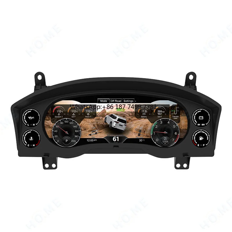 

Virtual Cockpit LCD Car Dashboard Digital Instrument Cluster Auto Meter for .... LC200 Speedometer 2008-2020