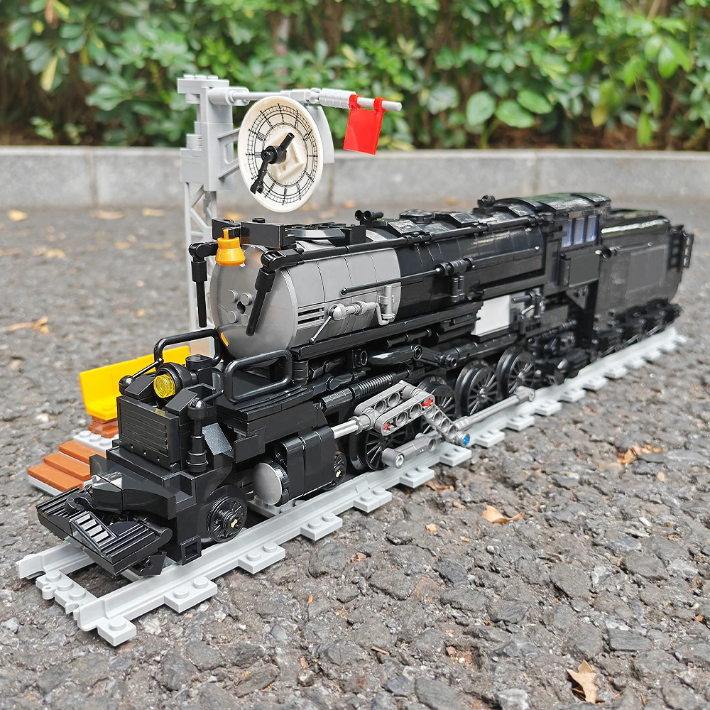 1186Pcs MOC City Technology Train Steam Transportation Vehicle Model Toys Building Blocks Bricks Birthday Gifts Kid Children DIY