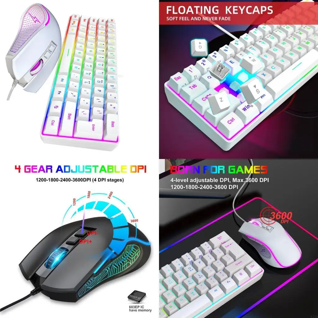

K3NB Precisions Wireds Keyboards Mouse Smooth Typing Experience Construction Automatic Driver Installation Crosses Platform