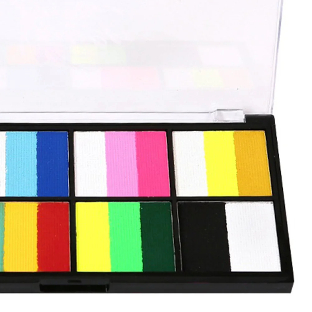 Vibrant Face Makeup Paint Set for Festival Party Decor Body Art Pigments Professional Coloring Tools Paint Supplies