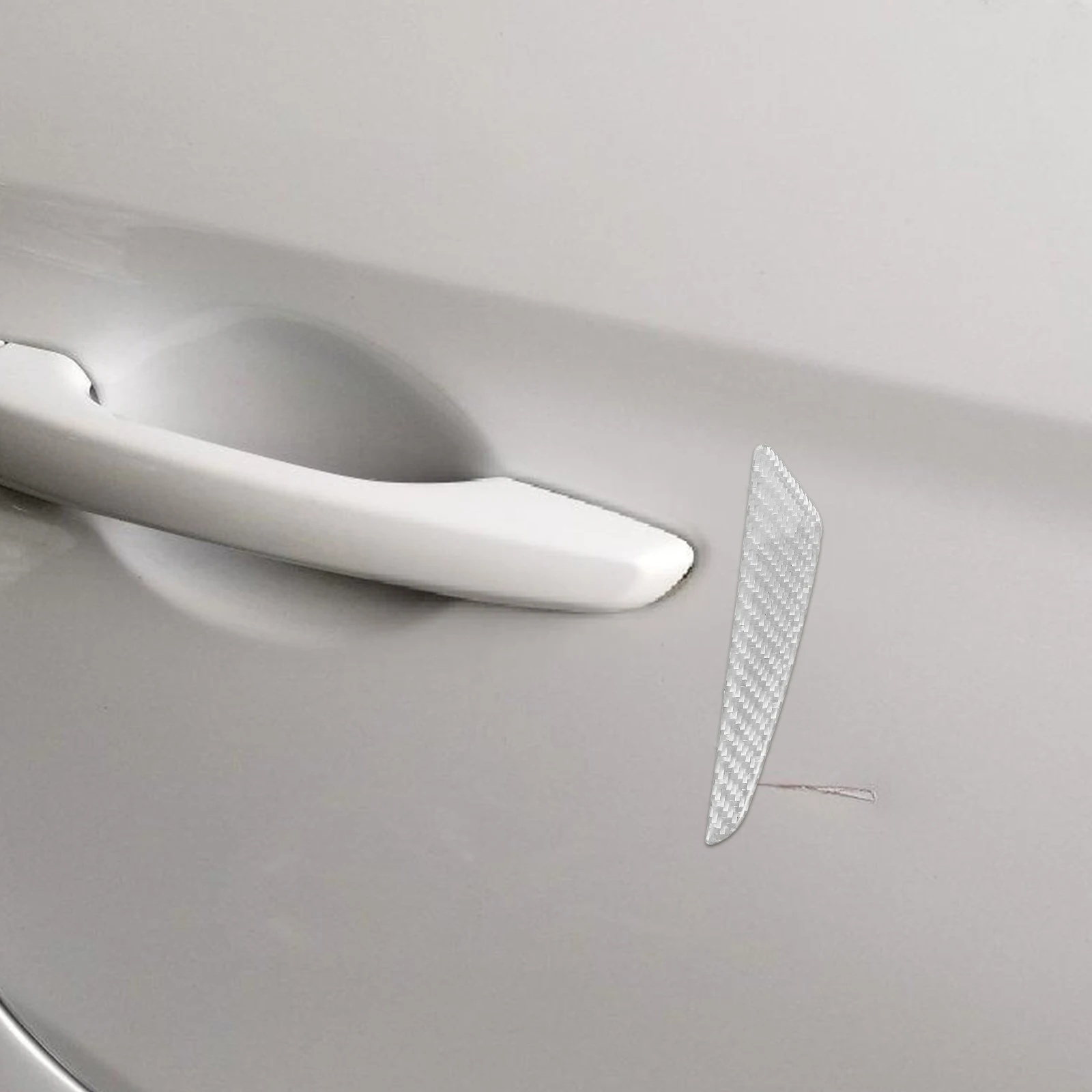 

4 Pcs Car Edge Protector Anti Scratch Black Rubber Bumper Guards Universal Door Guard Strips Car Accessories Automotive Door
