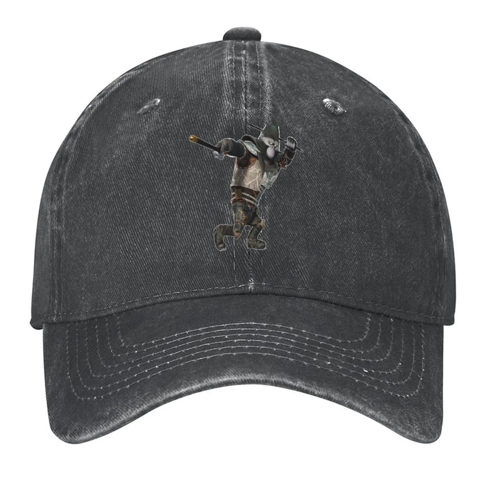 johnny from sing 2 movie Sticker Baseball Cap tactical cap Horse Hat Streetwear dad hat Men Hats Women's