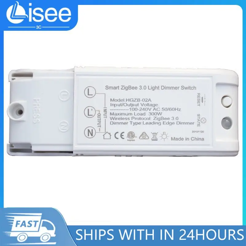 Dimmer Open Circuit Protection 300w Dimmer Module Light Light Switch Dimmer Module Easy To Install Rubber Cable