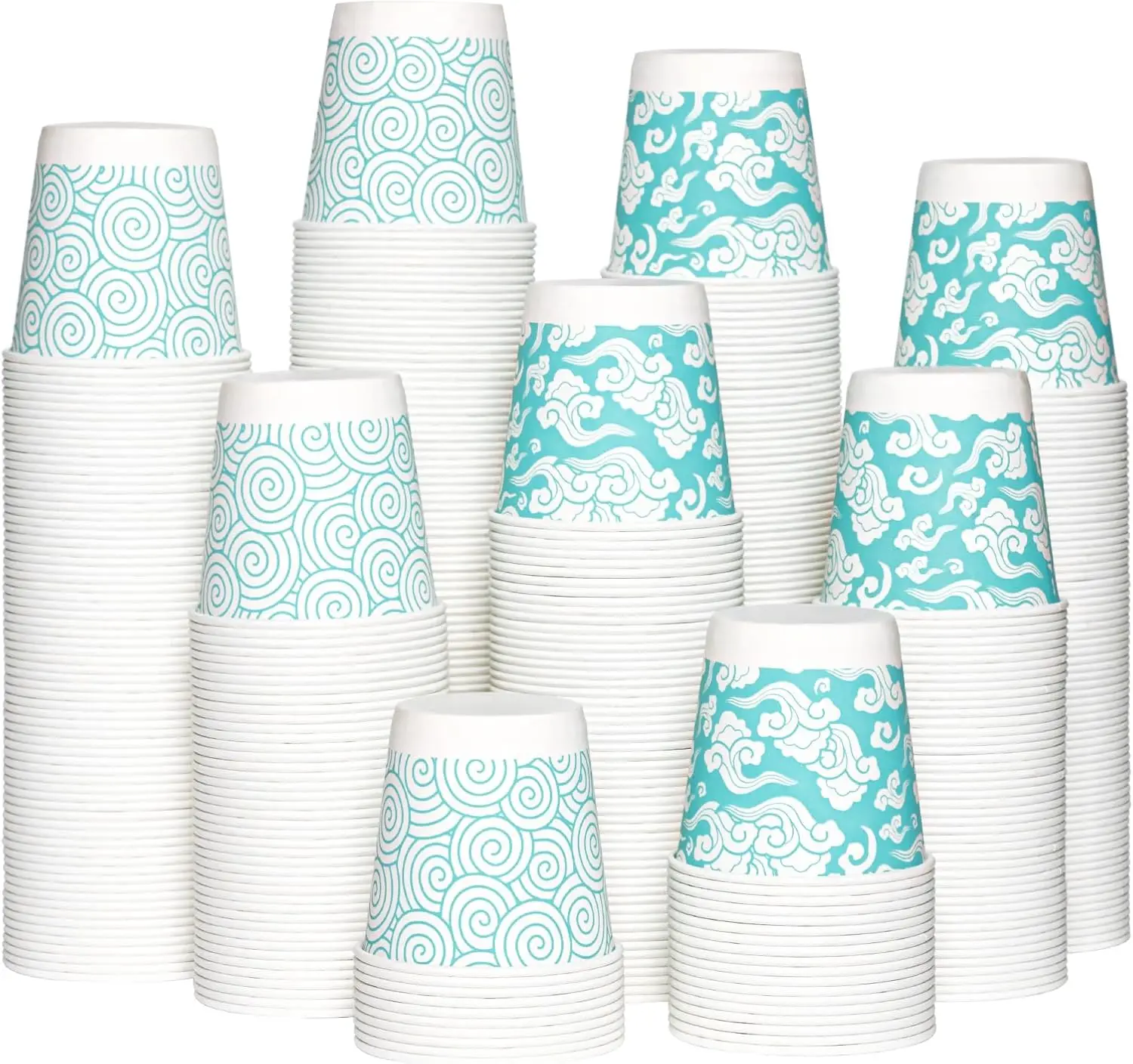 

800 Pack Disposable Bathroom Mouthwash Cups 3 oz Small Paper Coffee Cups for Parties, Picnics, BBQ, and More