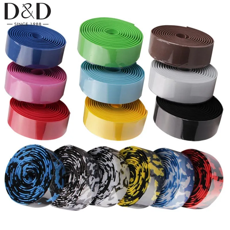 2Pcs/Set High Elastic EVA Bicycle Handlebar Tape Breathable Anti-slip Sponge Bike Tape Bike Straps Bicycle Accessories