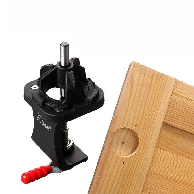 One-piece Convenient 35mm Hinge Hole Opener Hole Punch Aluminum Plastic Small Hole DIY Tool