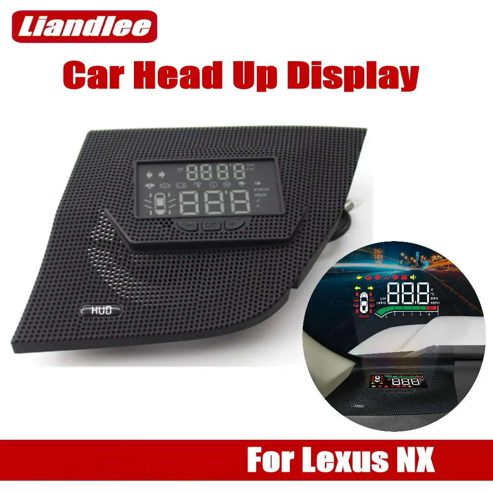 

Автомобильный HUD-дисплей (проектор) на лобовое стекло для Lexus NX AZ10/AZ20 2013-2025: Проекционный дисплей, сигнализация, автоэлектроника, аксессуары