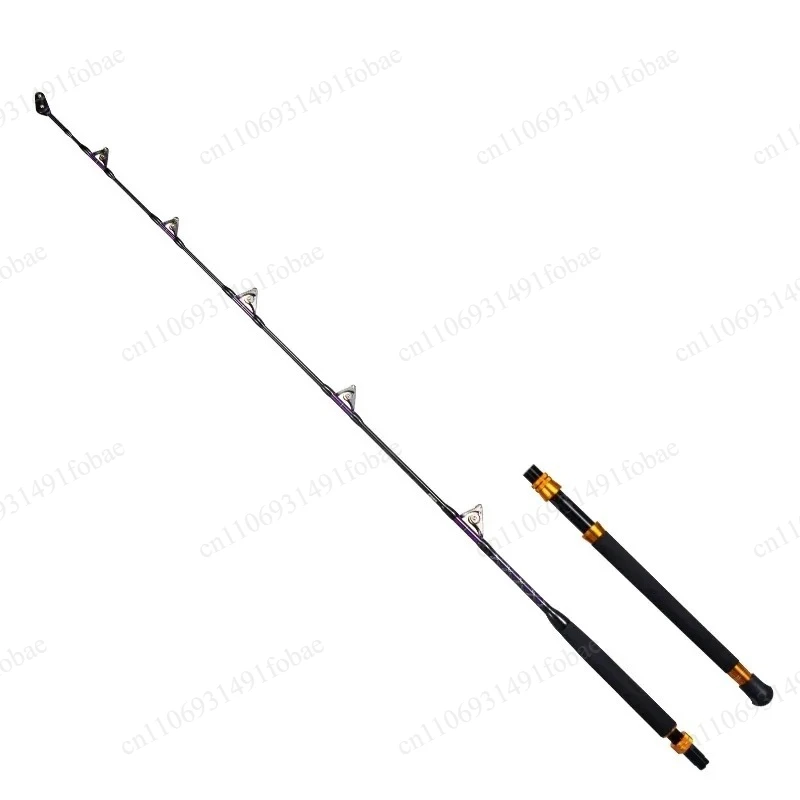 1.8 Meters High Power Carbon Fishing Rod, Bearing 37-64kg, Suitable for Deep Sea Boat Fishing
